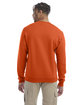 Champion Adult Powerblend Crewneck Sweatshirt orange ModelBack