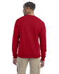 Champion Adult Powerblend Crewneck Sweatshirt scarlet ModelBack