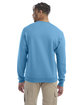 Champion Adult Powerblend Crewneck Sweatshirt blue lagoon ModelBack