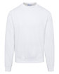 Champion Adult Powerblend Crewneck Sweatshirt white OFFront