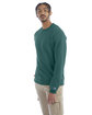 Champion Adult Powerblend Crewneck Sweatshirt emerald green ModelQrt