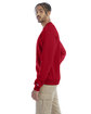 Champion Adult Powerblend Crewneck Sweatshirt scarlet ModelSide