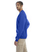 Champion Adult Powerblend Crewneck Sweatshirt royal blue ModelSide