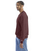 Champion Adult Powerblend Crewneck Sweatshirt maroon heather ModelSide