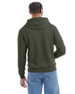 Champion Adult Powerblend Pullover Hooded Sweatshirt dark green hthr ModelBack