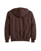 Champion Adult Powerblend Pullover Hooded Sweatshirt chocolate brown OFBack