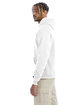 Champion Adult Powerblend Pullover Hooded Sweatshirt white ModelSide