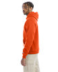 Champion Adult Powerblend Pullover Hooded Sweatshirt orange ModelSide