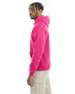 Champion Adult Powerblend Pullover Hooded Sweatshirt wow pink ModelSide