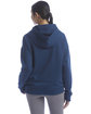 Champion Ladies' PowerBlend Relaxed Hooded Sweatshirt late night blue ModelBack