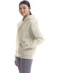 Champion Ladies' PowerBlend Relaxed Hooded Sweatshirt sand ModelQrt