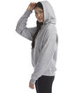 Champion Ladies' PowerBlend Relaxed Hooded Sweatshirt light steel ModelSide
