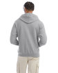 Champion Adult Powerblend Full-Zip Hooded Sweatshirt light steel ModelBack