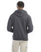 Champion Adult Powerblend Full-Zip Hooded Sweatshirt charcoal heather ModelBack