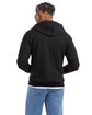 Champion Adult Powerblend Full-Zip Hooded Sweatshirt black ModelBack