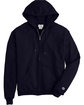 Champion Adult Powerblend Full-Zip Hooded Sweatshirt navy OFFront