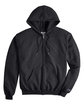 Champion Adult Powerblend Full-Zip Hooded Sweatshirt charcoal heather OFFront