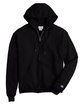 Champion Adult Powerblend Full-Zip Hooded Sweatshirt black OFFront