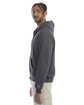 Champion Adult Powerblend Full-Zip Hooded Sweatshirt charcoal heather ModelSide