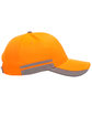 Outdoor Cap Structured Solid Back Hat blaze ModelSide