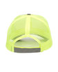 Outdoor Cap Structured Mesh Back Hat safety yellow ModelBack