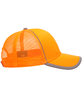 Outdoor Cap Structured Mesh Back Hat blaze ModelSide