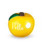 Prime Line Apple Shape Super Sqush Stress Ball Sensory Toy yellow DecoFront