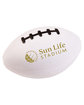 Prime Line Football Shape Stress Ball 3" white DecoFront