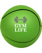 Prime Line Basketball Shape Stress Ball lime green DecoFront