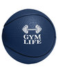 Prime Line Basketball Shape Stress Ball navy DecoFront