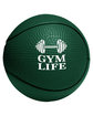 Prime Line Basketball Shape Stress Ball dark green DecoFront