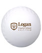 Prime Line Golf Ball Shape Stress Ball white DecoFront