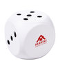 Prime Line Dice Shape Stress Ball white DecoFront