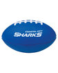 Prime Line Football Shape Stress Ball 5" reflex blue DecoFront