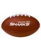 Prime Line Football Shape Stress Ball 5" brown DecoFront