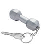 Prime Line Dumbbell Shape Stress Ball Keychain silver ModelQrt