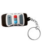 Prime Line Police Car Stress Reliever Keychain white DecoFront