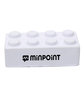 Prime Line Building Block Shape Stress Ball white DecoFront