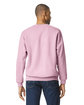 Gildan Adult Softstyle Fleece Crew Sweatshirt light pink ModelBack