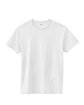 Fruit of the Loom Adult Sofspun Jersey Crew T-Shirt white OFFront