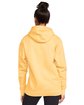 Gildan Adult Softstyle Fleece Pullover Hooded Sweatshirt yellow haze ModelBack