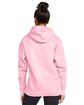 Gildan Adult Softstyle Fleece Pullover Hooded Sweatshirt light pink ModelBack