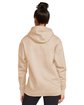 Gildan Adult Softstyle Fleece Pullover Hooded Sweatshirt sand ModelBack