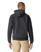 Gildan Adult Softstyle Fleece Pullover Hooded Sweatshirt smoke ModelBack