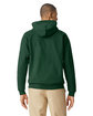 Gildan Adult Softstyle Fleece Pullover Hooded Sweatshirt forest green ModelBack