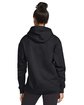 Gildan Adult Softstyle Fleece Pullover Hooded Sweatshirt black ModelBack