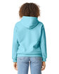 Gildan Adult Softstyle Fleece Pullover Hooded Sweatshirt sky ModelBack