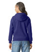 Gildan Adult Softstyle Fleece Pullover Hooded Sweatshirt cobalt ModelBack