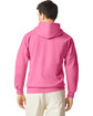 Gildan Adult Softstyle Fleece Pullover Hooded Sweatshirt pink lemonade ModelBack