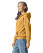 Gildan Adult Softstyle Fleece Pullover Hooded Sweatshirt mustard ModelSide